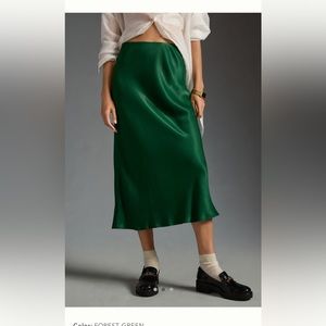 Anthropologie Tilda Slip Skirt